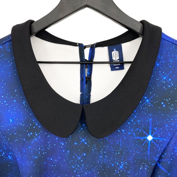 HOT TOPIC BBC Doctor Who Galaxy Tardis Dress - Picture 7 of 16